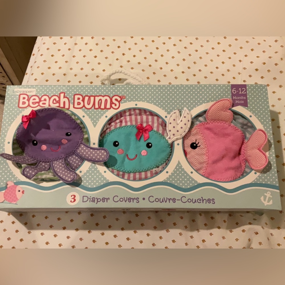 NIB Beach Bums Diaper covers